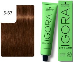 Schwarzkopf Professional Igora Zero Amm 5-67 Light Brown Chocolate Copper 60ml