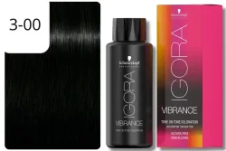 Schwarzkopf Igora Vibrance 3-00 Dunkelbraun Natur Extra 60 ml