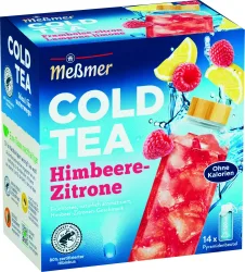 Messmer Cold Tea Himbeere-Zitrone (14 Beutel)