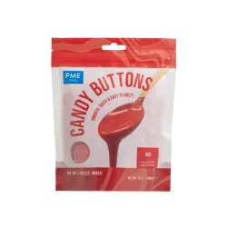 PME Cake Candy Buttons - Rot (340g)