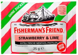 Fisherman's friend Strawberry & Lime ohne Zucker (25g)