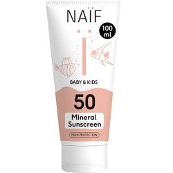 NAÏF - Sonnencreme, 100  ml, Weiss