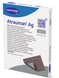 Atraumann Salbenkompresse steril, 5x5cm (10 Stk)