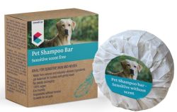 covetrus CVet Haustier Shampoo Bar Sensitive, ohne Duft (80g)