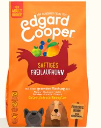 Edgard & Cooper Trockenfutter für Hunde, Adult, Freilaufhuhn 2.5 kg