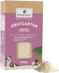 Paws & Patch Kokosflocken für Hunde und Katzen (400g)