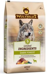 WOLFSBLUT Limited Ingredients Trockenfutter Hund, Adult, Dark Forest 1 kg