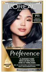 L'Oréal Paris, L'Oréal Paris - Permanent Coloration, 1 Stück, P Kühles Intensives Schwarz/Noir glacé intense