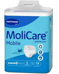 MoliCare Premium Inkontinenz-Pants, Taille 60-90cm, Stärke 6 (14 Stk)