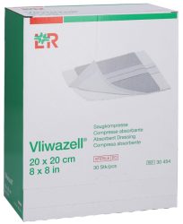 Vliwazell Saugkompresse, 20x20cm (30 Stk)
