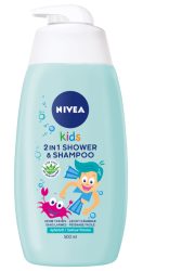 NIVEA Kids 2in1 Shower & Shampoo Apfelduft (500ml)