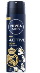 Nivea - Active Deo Spray Male Real Madrid, 150  ml