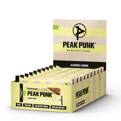 PEAK PUNK Organic Energy Bar Almond & Lemon (15x38g)