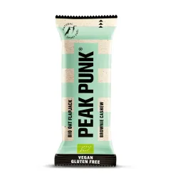 PEAK PUNK Organic Oat Flapjack Brownie Cashew (60g)
