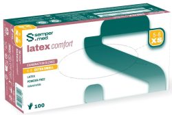 sempermed Latex Comfort Untersuchungshandschuhe, Grösse XS, steril, Handumfang 13-15cm (100 Stk)