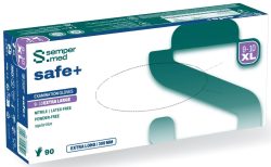 sempermed safe+ Nitril-Untersuchungshandschuh, Grösse XL, steril, Handumfang 23-25cm (100 Stk)
