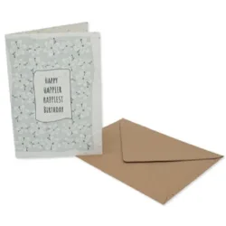 Wyss Garten Postkarte aus Samenpapier, Happy Birthday (1 Stk)