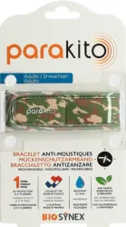 parakito Mückenarmband für Erwachsene, Tarnung (1 Stk)