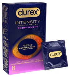 Durex Intensity Extra Feucht Premium Körperwärme übertragbares Kondom