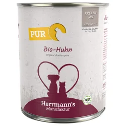 Herrmann's Kreativ-Mix Bio mit Rindfleisch Nassfutter (800g)