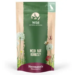 Herrmann's Wild mit Kürbis und Quinoa, Nassfutter für Hunde (150g)