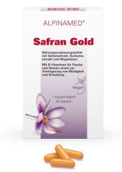 Alpinamed Safran Gold Kapseln (30 Stk)