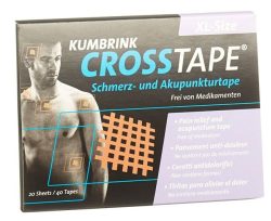 CROSSTAPE Schmerz- Akupunkturtape XL (40 Stück)