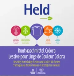 Held Ag. - Buntwaschmittel Colora, 1.575KG