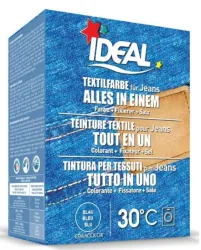IDEAL Textilfarbe Alles in einem Jeans Blau (1 Stk)