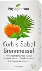 Phytopharma Kürbis Sabal Brennnessel Kapseln (100 Stk)