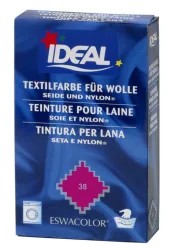 IDEAL Wolle Textilfärbemittel Fuchsia 38 (1 Stk)