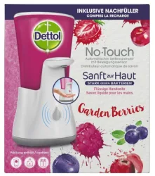Dettol No-Touch Seifenspender inkl. Refill Gardenberries (250ml)