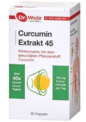 Dr. Wolz Curcumin Extrakt 45 Kapseln (90 Stk)