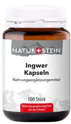 NATURSTEIN Ingwer Kapseln (100 Stk)