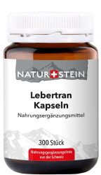 NATURSTEIN Lebertran Kapseln (300 Stk)