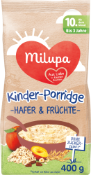 Milupa Kinder-Porridge mit Hafer und Früchten 10M (400g)