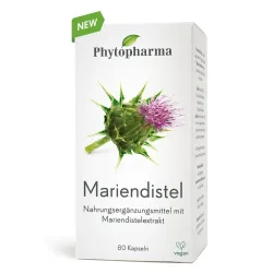 Phytopharma Mariendistel Kapseln (80 Stk)