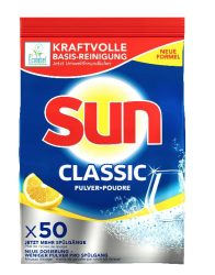 Sun Classic Geschirrspüler Pulver Refill Lemon (950g)