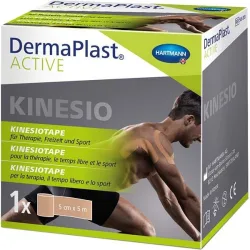 DermaPlast Active Kinesiotape 5cmx5m blau (1Stk)
