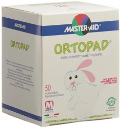ORTOPAD Occlusionspflaster Medium Weiss 2-4J. 76x54mm (50 Stk)