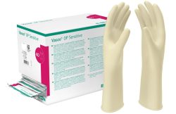 Vasco OP Sensitive Handschuh Latex Größe 7 (40 Paar)