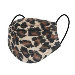 TIMASK Einweg-Mundschutz Leopard (20 Stk)
