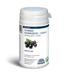 Biosana Schwarze Johannisbeere plus Kapseln (70 Stk)