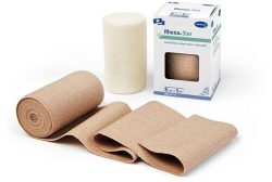 Rhena Star Elastische Binden 8cmx5m hautfarben offen (10 Stk)