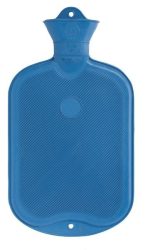 Sänger Wärmflasche Lamelle, 2 Liter, 1-seitig, blau (1 Stk)
