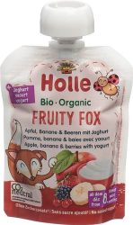 Holle Fruity Fox Apfel Banane & Beeren Joghurt (85g)