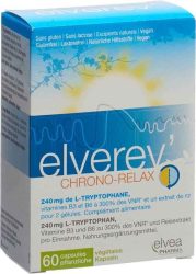ELVEREV' Chrono-Relax L-Tryptophan Kapseln (60 Stk)