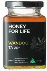 HONEY FOR LIFE Wandoo TA 20+ | MGO Wert 800+ (500g)