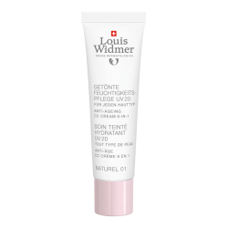 Louis Widmer Getönte Feuchtigkeitspflege UV20 Naturel 01 unparfümiert (30ml)