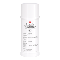 Louis Widmer Deo Creme ohne Aluminiumsalze 40 ml mit Parfum